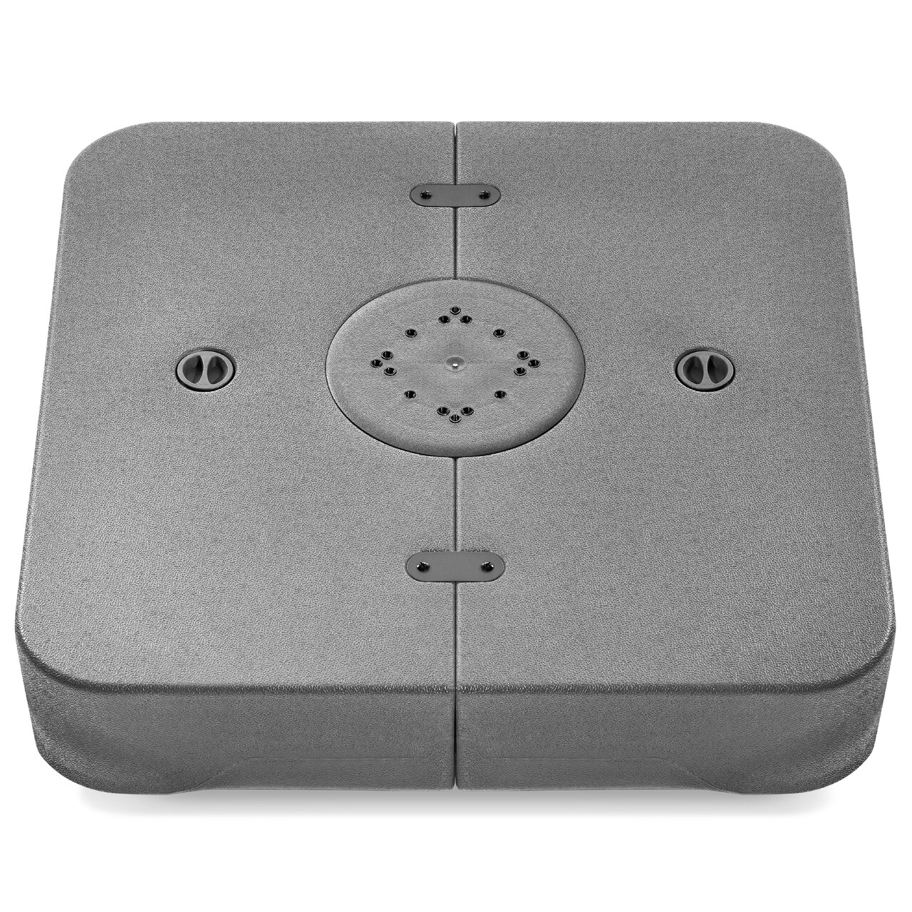 Best Choice Products 330lb Capacity Fillable Heavy-Duty Outdoor Cantilever Umbrella Base w/ Easy-Fill Spouts